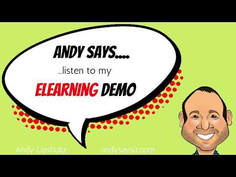 Andy Lipshultz eLearning Voiceover Demo