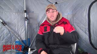 Abri isolé ou pas - Pêche blanche