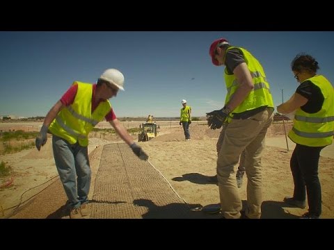 Erdbebensicher bauen mit intelligenten Textilien - futuris