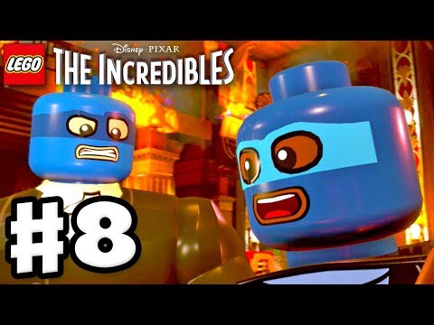LEGO The Incredibles - Gameplay Walkthrough Part 8 - Vigilant Vigilantes!