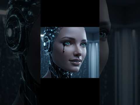 Robot girl crying #robot #ai #aiandhumanity #robogirl #veo3