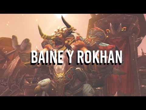 Dialogo IN-GAME entre Baine y Rokhan / WOW Lore (Español)