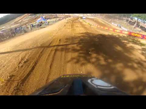 GoPro HD: Ryan Sipes Full Moto 2 Budds Creek 2012 Lucas Oil Pro MX Championship