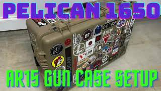 Video thumbnail for Pelican 1650 Case for AR15s by Just Some Dude