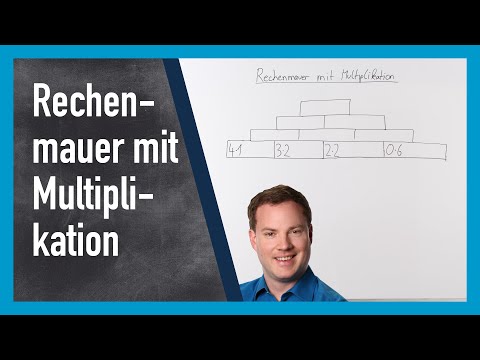 Rechenmauer mit Multiplikation