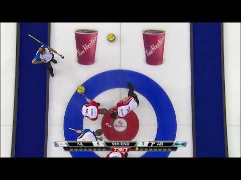 #brier2016 [F-9E] Gushue (NL) vs Koe (AB)
