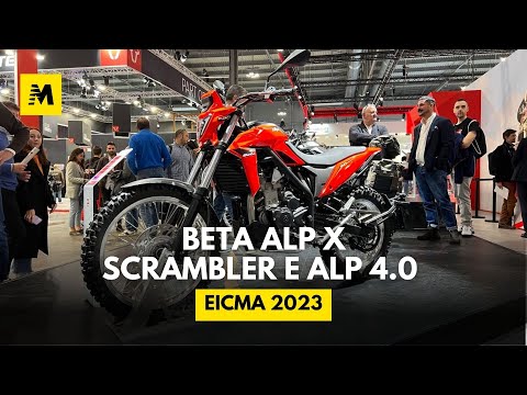 Beta Alp X Scrambler e Alp 4.0 a EICMA 2023 [ENGLISH SUB]