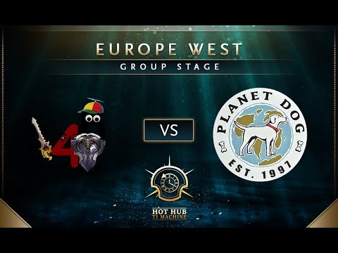 4p5 vs Planet Dog - TI7: EU Regional Qualifiers Group Stage - @TobiWan @tsunami