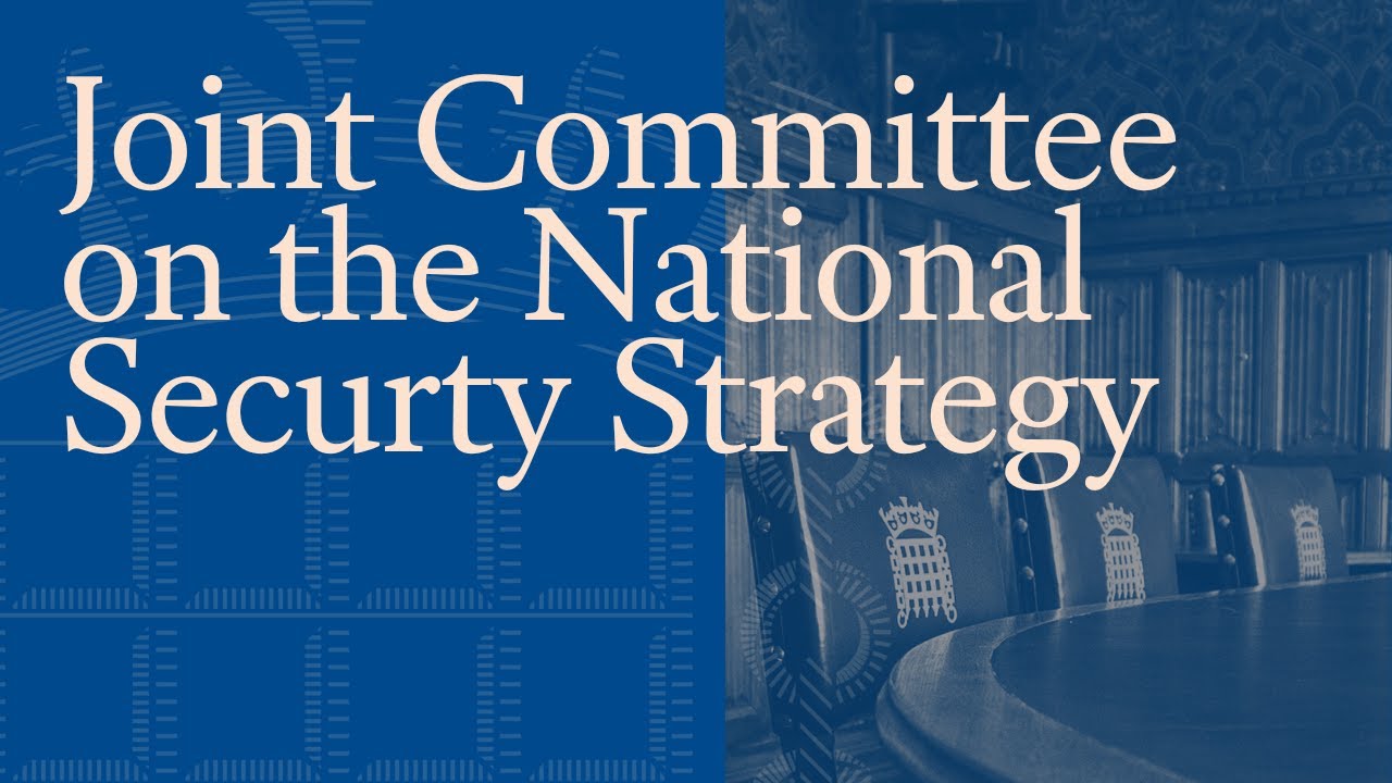 The National Security Strategy - Joint Committee on the National Security Strategy