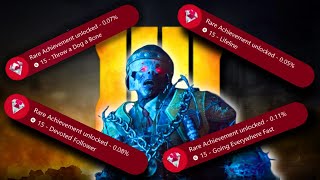Unlocking the rarest Black Ops 4 Zombies achievements