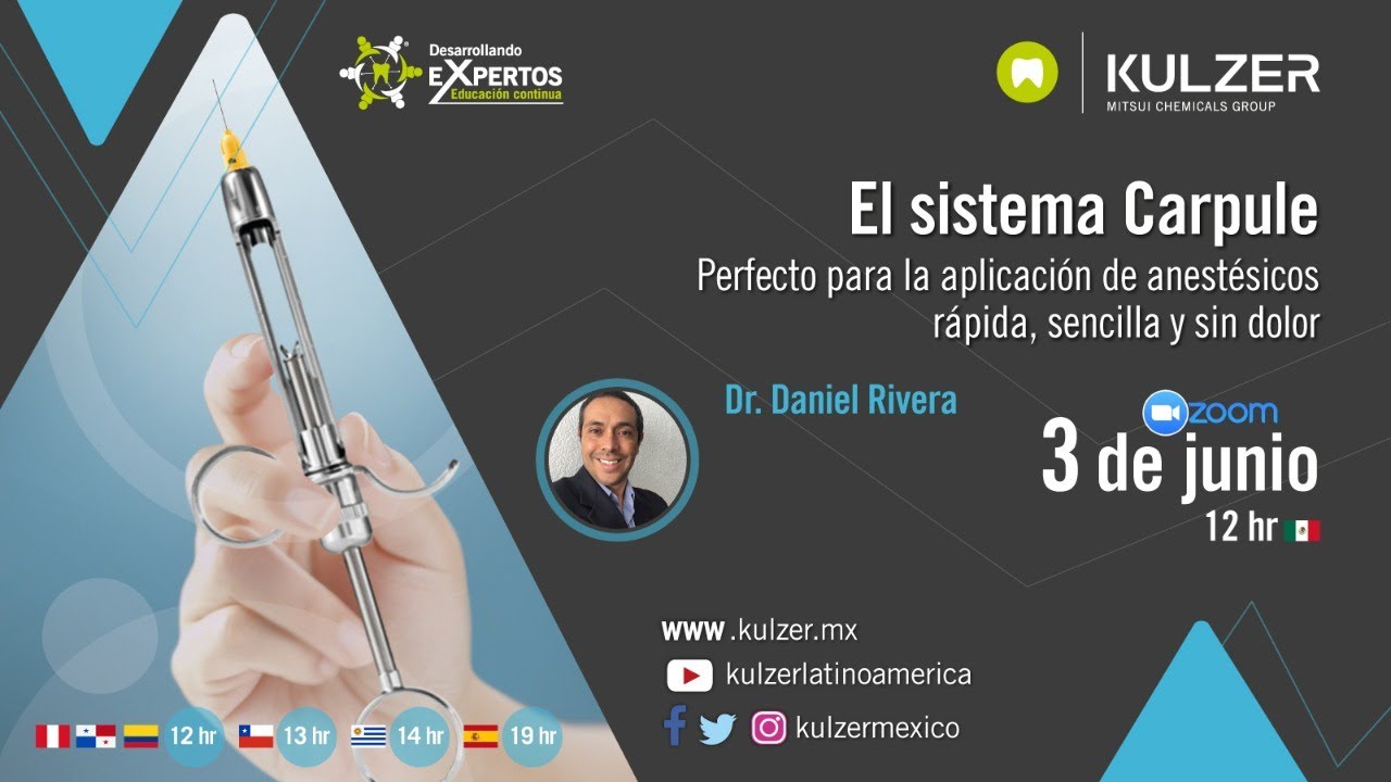 Desarrollando eXpertos. El sistema Carpule - perfecto para la aplicación de anestésicos