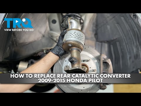 How to Replace Rear Catalytic Converter 2009-2015 Honda Pilot