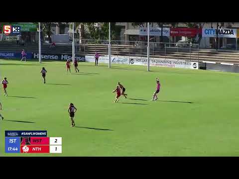 North's Jemma Whitington-Charity sells the candy - Rd 2 Hostplus SANFLW League