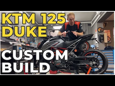 KTM 125 DUKE ► BUILD OFF Parts ► ( A CUSTOM MADE DUKE )