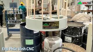 Máy cắt chốt gỗ tròn tự động Woodmaster WM-12C