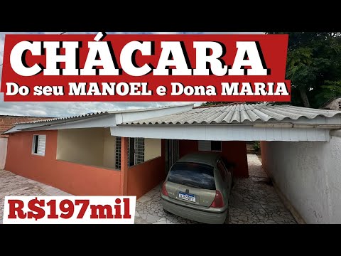 CHÁCARA DA DONA MARIA E SEU MANOEL POMAR E FRUTAS R$197mil