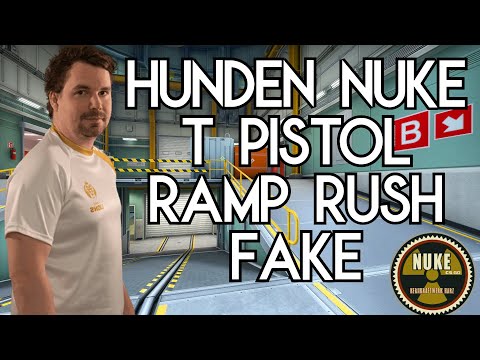 Tricked HUNDEN Nuke T Pistol Ramp Rush Fake (CS:GO Strategy Breakdown)
