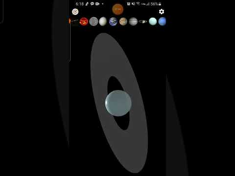 Solar System - 3D   Real Scale
