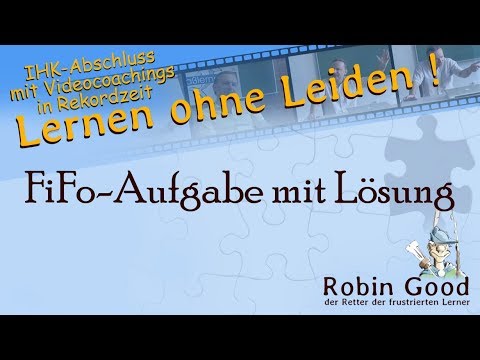 FiFo-Aufgabe mit Lösung