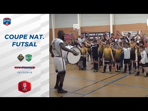 1/4 Coupe Nationale Futsal : Futsal Saône Mont D'or / Sporting Paris Futsal