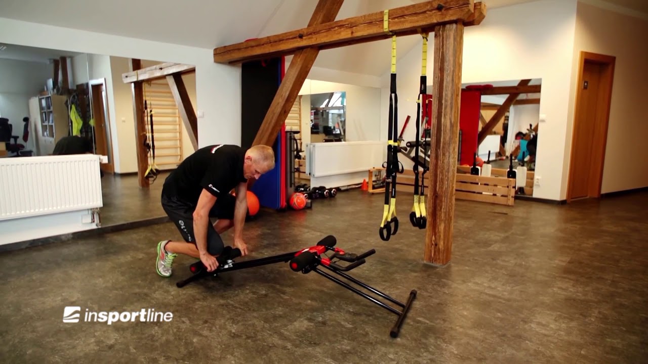 Ławka do ćwiczeń brzucha inSPORTline AB Lifter Easy