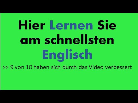 Englisch lernen / learn German - 1000 english/german Phrases for Beginner