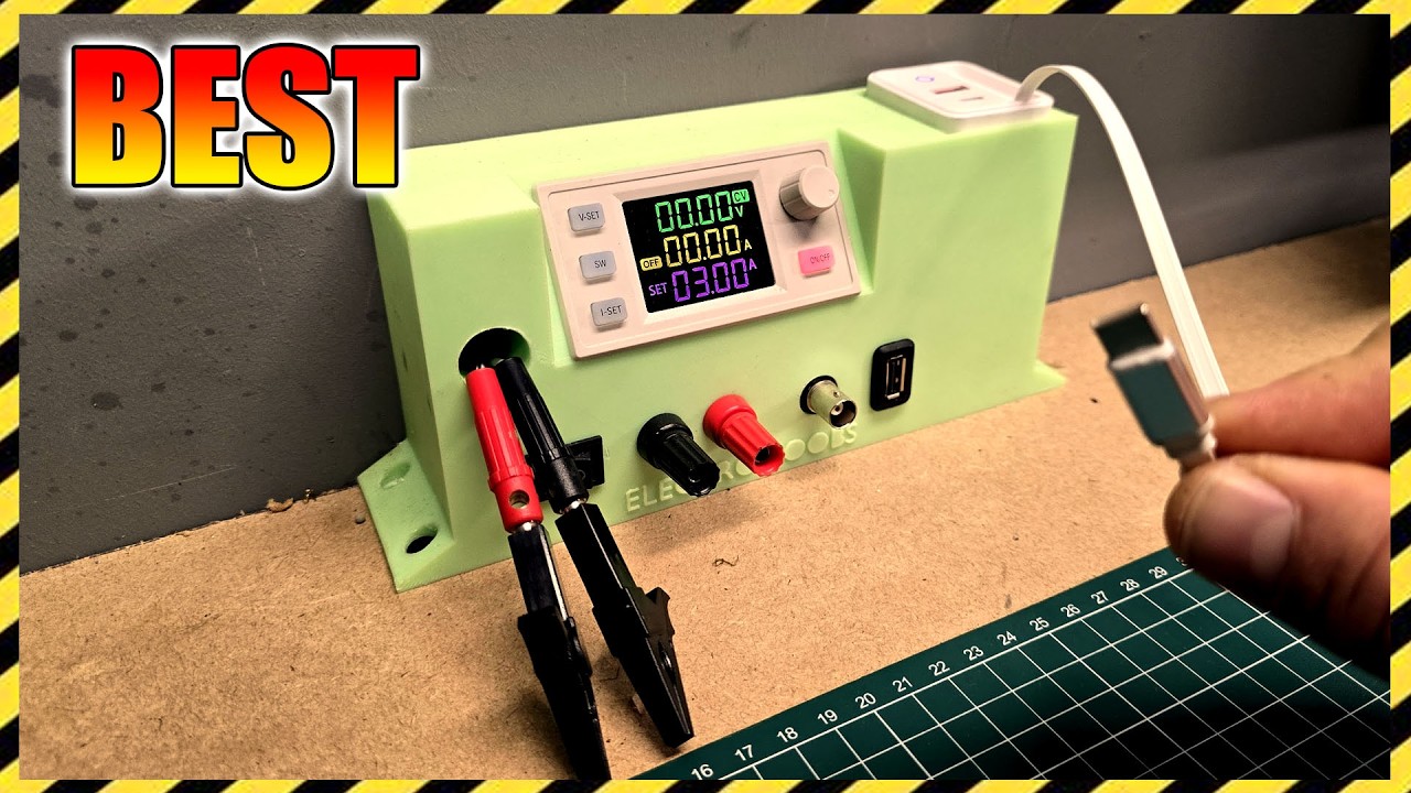 DIY Bench Power Supply | Adjustable, Modular & Built to Last