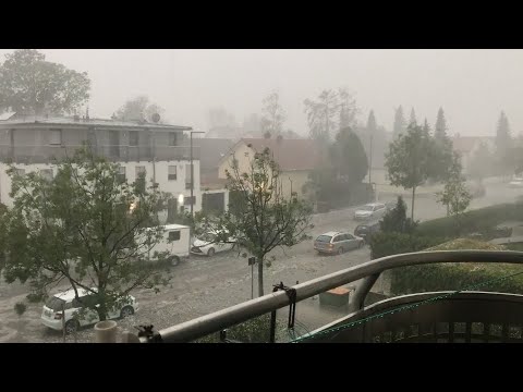 Heftige Unwetter in Deutschland