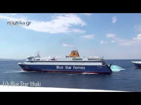 nautilia.gr  Blue Star Ithaki - Mykonos port