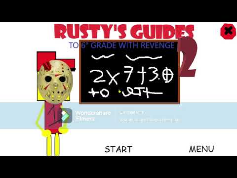 Rusty Guide To Revenge 2 V2 - Baldi's Basics V1.4 Mod (Jason is Back)