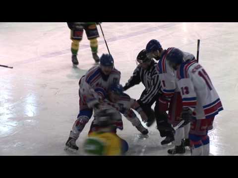 Sestřih 4 utkání finále play-off mezi HC Náchod a HC Rodos