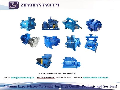 Zhaohan Vacuum Pump Products Family