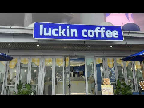 Luckin Coffee at Antara Highlands is now open! 🈺 You can go check it out and take some photos.