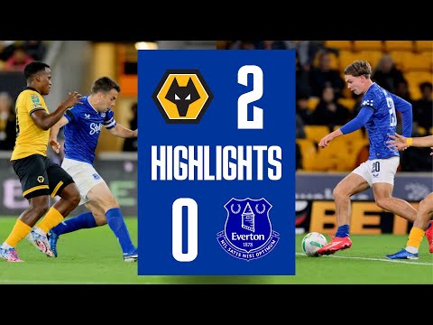 WOLVES 2-0 EVERTON | Carabao Cup highlights