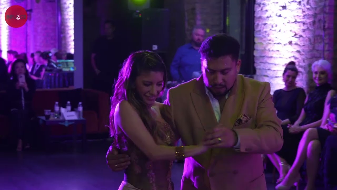 Video thumbnail for Octavio Fernandez y Carolina Giannini, Grand Milonga INFUEGO, 3-4