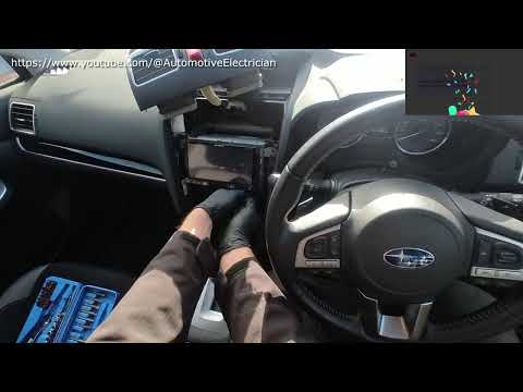 Subaru XV (2012–2017) Head Unit Radio Removal – Step-by-Step Guide