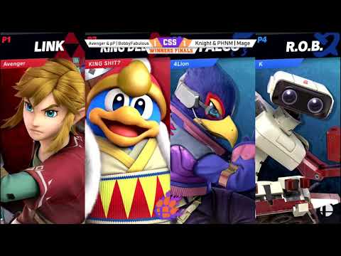 CSS 26 Doubles - WF - Avenger & BobbyFabulous (DDD/Link) vs. Mage & Knight (ROB/Falco) - SSBU