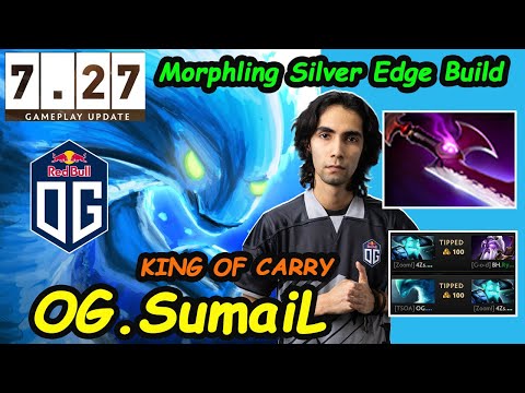 OG Sumail - [Morphling] Silver Edge Build New Patch 7.27 Update Dota 2 pro Gameplay