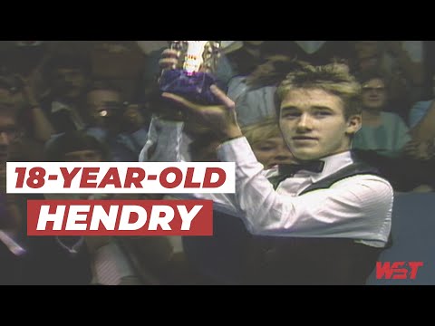 18-Year-Old Stephen Hendry Wins FIRST Ranking Title! | 1987 Grand Prix