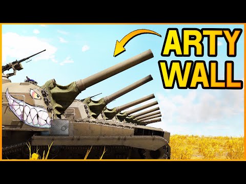 The NEW M55 Artillery Tank is INSANE