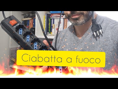 Riparazione di una ciabatta guasta