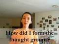 Lesson 7a - THOUGHT GROUPS - English Pronunciation 