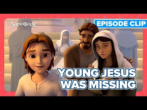 Mary and Joseph Found Jesus in the Temple | Superbook - Jesus in the Wilderness English Clip