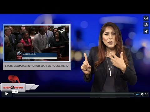 State lawmakers honor Waffle House hero (ASL - 4.24.18)