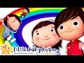 Rainbow Colors Song Learn English For Kids Cartoons For Kids Nursery Rhymes Little Baby Bum