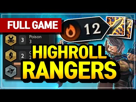 Win-streaking with Poison Crystal Rangers! - Teamfight Tactics Full Game | TFT | Diamond