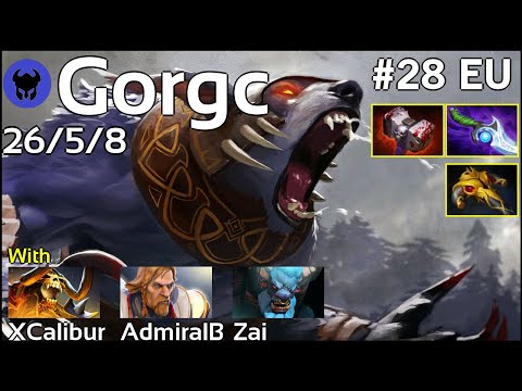 Gorgc plays Ursa!!! Dota 2 7.21