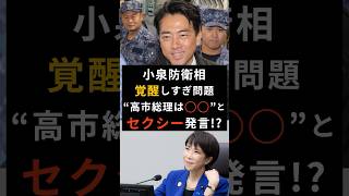 【覚醒】小泉進次郎、“二皮むけた”と話題！高市早苗総理への発言が新たな名言に !? 【自民党】