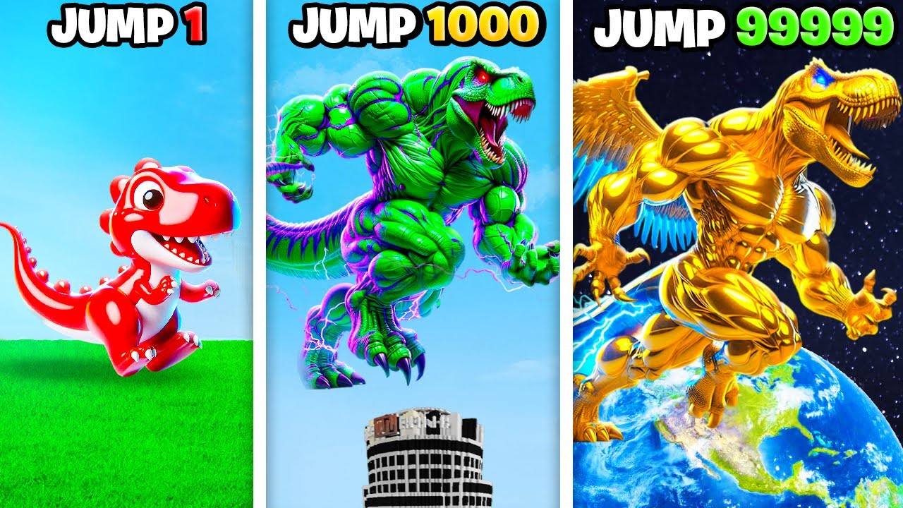 DINO Upgrades With Every Jump In GTA 5!