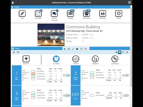 Space Accounting with IDN CAFM